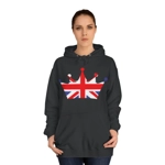 Union Jack Flag Royal Crown Hoodie