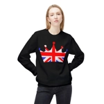 Union Jack Flag Royal Crown Sweatshirt