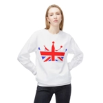 Union Jack Flag Royal Crown Sweatshirt