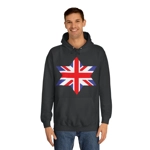 Union Jack Flag Star Hoodie