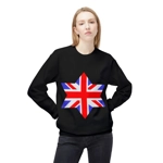 Union Jack Flag Star Sweatshirt