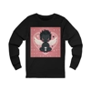 Valentines Day Cute Baby Black Angel Long Sleeve T-Shirt