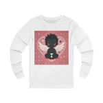 Valentines Day Cute Baby Black Angel Long Sleeve T-Shirt