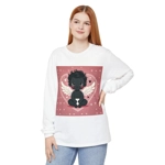 Valentines Day Cute Baby Black Angel Long Sleeve T-Shirt