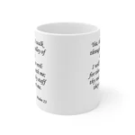 Valley Of Death Bible Verse Psalm 23 Coffee Mug