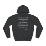 Valley Of Death Bible Verse Psalm 23 Hoodie