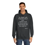 Valley Of Death Bible Verse Psalm 23 Hoodie