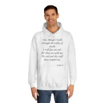 Valley Of Death Bible Verse Psalm 23 Hoodie