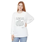 Valley Of Death Bible Verse Psalm 23 Long Sleeve T-Shirt