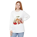 Vintage Christmas Santa Kissing Mrs Claus Long Sleeve T-Shirt