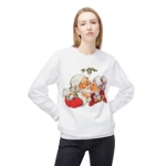 Vintage Christmas Santa Kissing Mrs Claus Sweatshirt