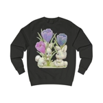 Vintage Cute Baby Bunnies And Tulips Sweatshirt