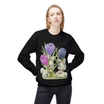 Vintage Cute Baby Bunnies And Tulips Sweatshirt