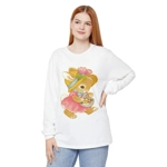 Vintage Cute Easter Day Bunny Girl Long Sleeve T-Shirt
