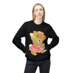 Vintage Cute Easter Day Bunny Girl Sweatshirt