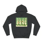 Vintage Musical Easter Bunnies Hoodie