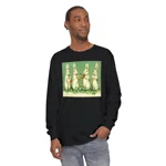 Vintage Musical Easter Bunnies Long Sleeve T-Shirt