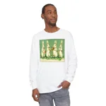 Vintage Musical Easter Bunnies Long Sleeve T-Shirt
