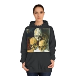 Vintage Pyramid of Skulls Classical Painting Hoodie