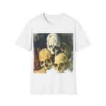 Vintage Pyramid of Skulls Classical Painting T-Shirt