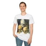 Vintage Pyramid of Skulls Classical Painting T-Shirt