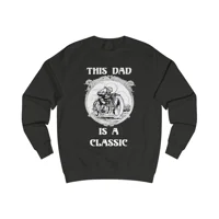Vintage This Dad Is A Classic Motorbike Sweatshirt