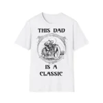 Vintage This Dad Is A Classic Motorbike T-Shirt