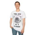 Vintage This Dad Is A Classic Motorbike T-Shirt