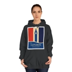 Visit London England Travel Poster Big Ben Hoodie
