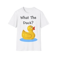 What The Duck Funny Cartoon T-Shirt