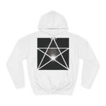 White Pentagram Witches Pentacle Hoodie