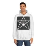 White Pentagram Witches Pentacle Hoodie