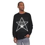 White Pentagram Witches Pentacle Long Sleeve T-Shirt