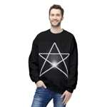 White Pentagram Witches Pentacle Sweatshirt