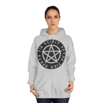 Wiccan Black Runic Pentagram Hoodie