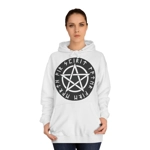 Wiccan Black Runic Pentagram Hoodie