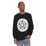 Wiccan Black Runic Pentagram Long Sleeve T-Shirt