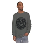 Wiccan Black Runic Pentagram Long Sleeve T-Shirt