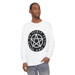 Wiccan Black Runic Pentagram Long Sleeve T-Shirt