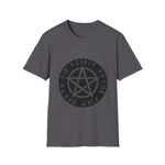 Wiccan Black Runic Pentagram T-Shirt