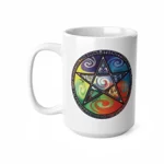 Wiccan Pentagram Coffee Mug
