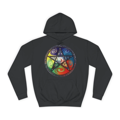 Wiccan Pentagram Hoodie