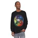Wiccan Pentagram Long Sleeve T-Shirt