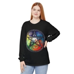 Wiccan Pentagram Long Sleeve T-Shirt