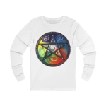 Wiccan Pentagram Long Sleeve T-Shirt