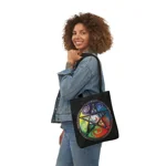 Wiccan Pentagram Shoulder Tote Bag