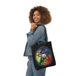 Wiccan Pentagram Shoulder Tote Bag