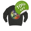 Wiccan Pentagram Sweatshirt