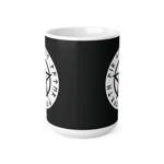 Wiccan White Runic Pentagram Coffee Mug