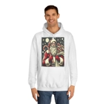 Winters Night Santa Claus Hoodie
